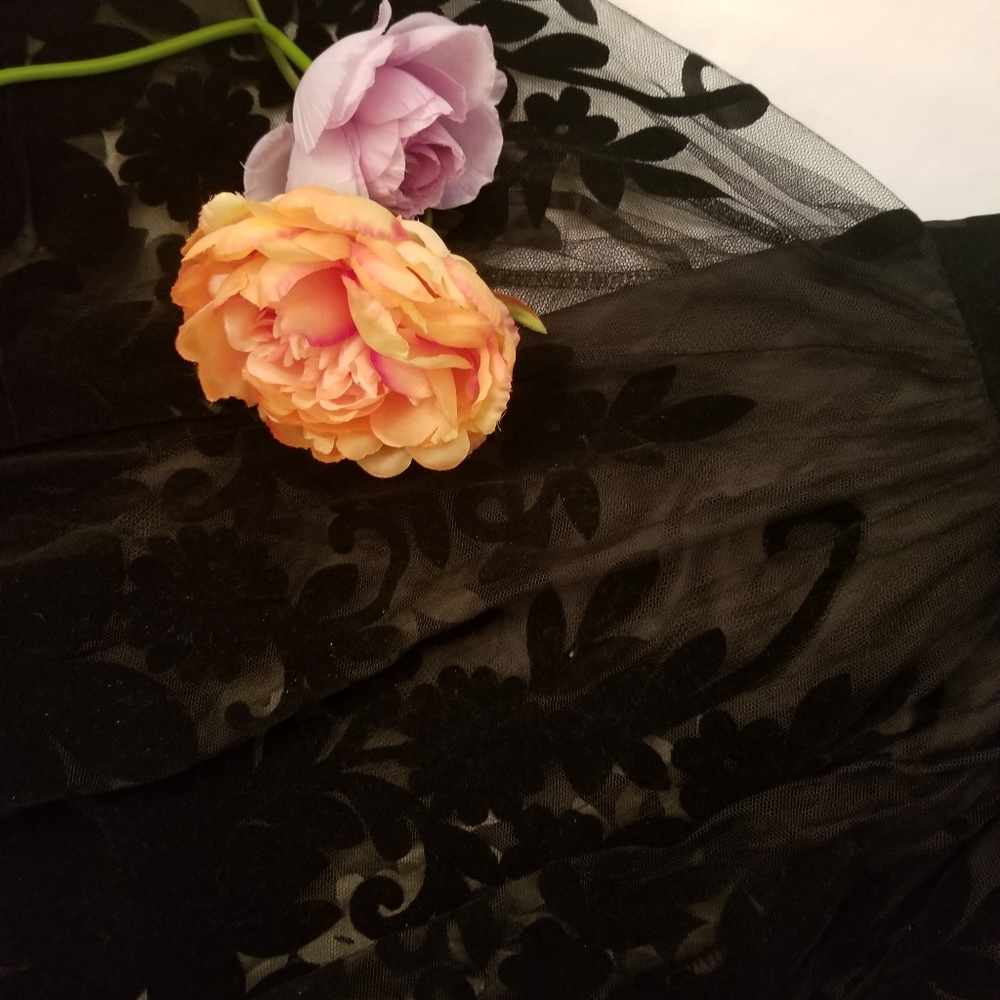 Luxxel tulle mini dress - Picture 3 of 6